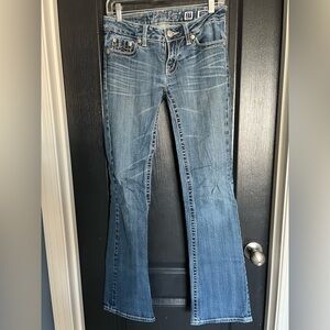 Miss Me Blue Boot Cut Jeans Classic Denim